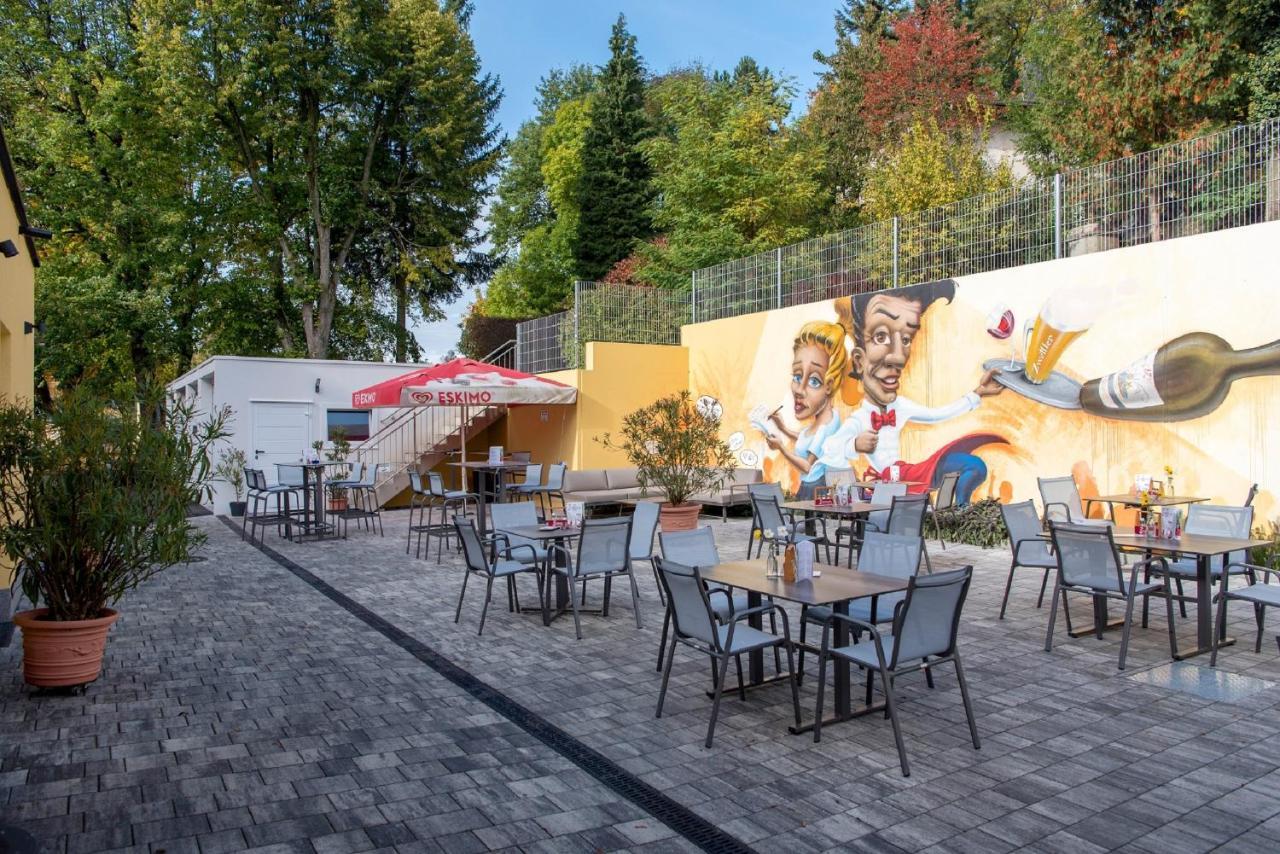 Gasthof Schindler Brunn am Wald Zewnętrze zdjęcie